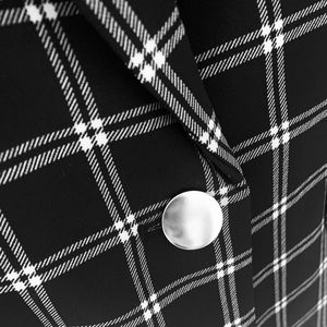 Beautiful Styled NYCC Black/White Classic Checked Blazer